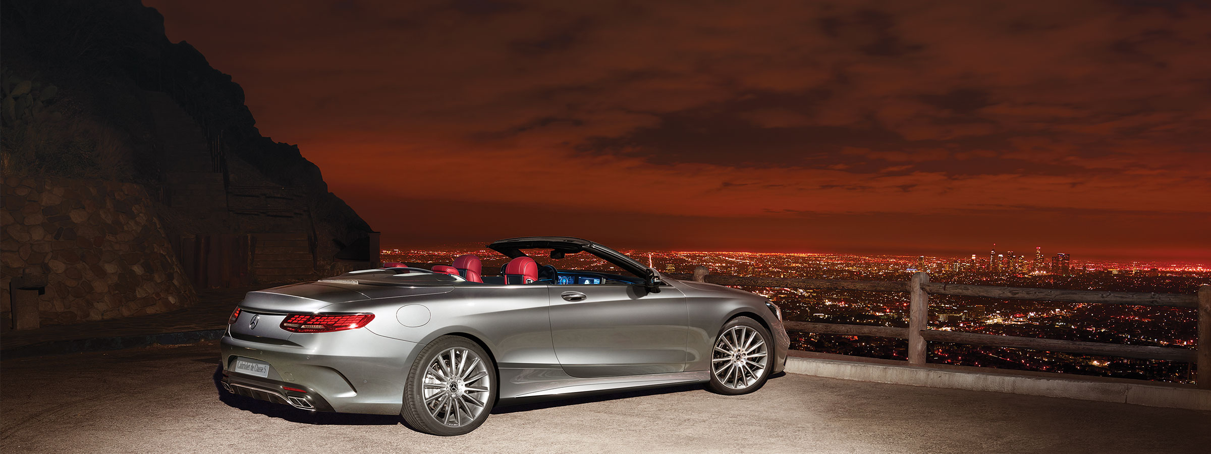 Image de carrousel de héros pour la campagne du cabriolet de classe S 2018