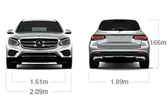GLC350E4 Front/back Image