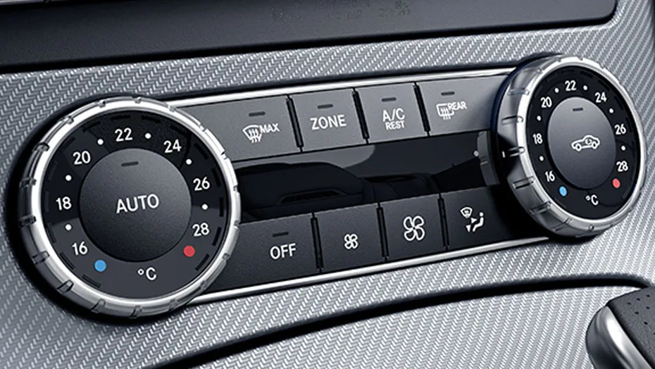 THERMOTRONIC dual-zone automatic climate control