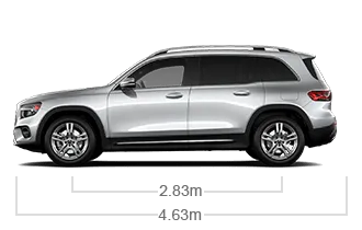 vehicle side view dimensions