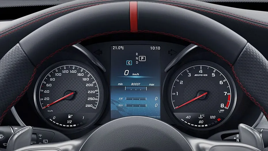 Analogue gauges with high-resolution multifunction display