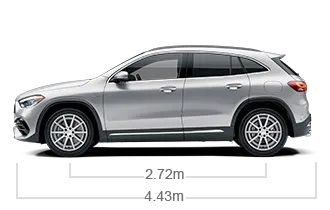 vehicle side view dimensions