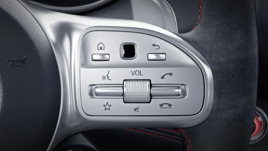 Steering-wheel Touch Control Buttons