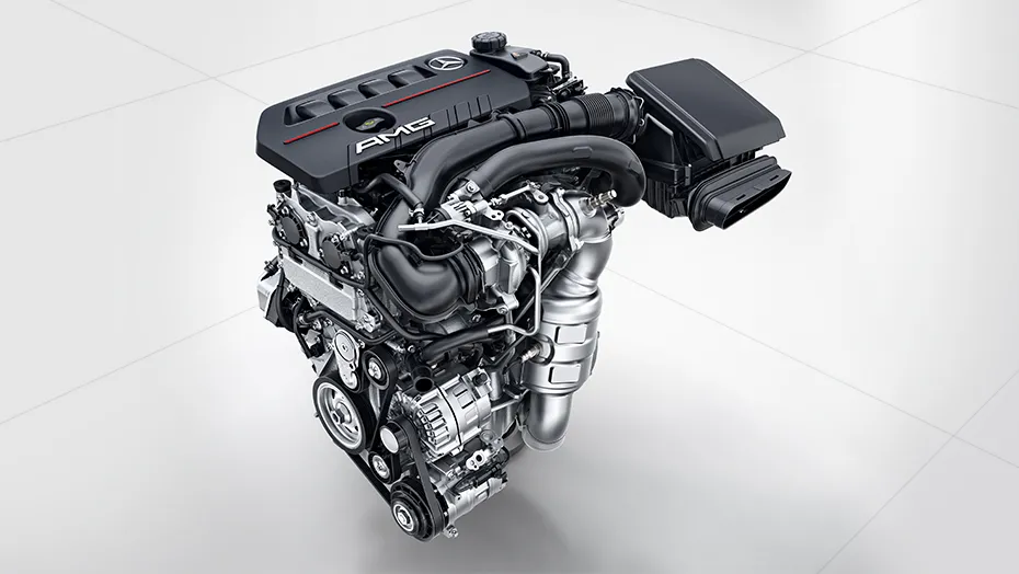 AMG-enhanced 2.0L inline-4 turbo engine