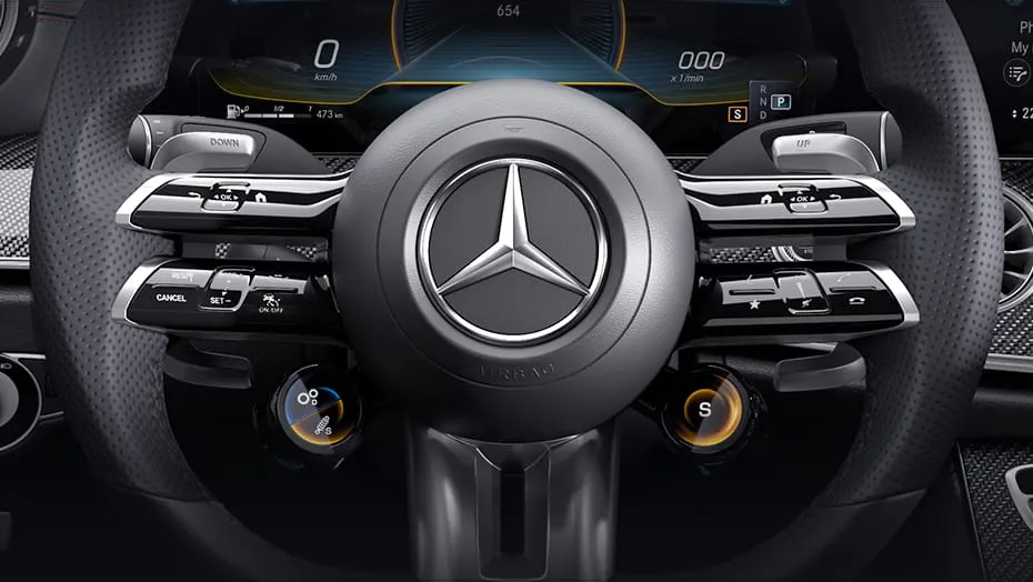 Steering wheel Touch Control Buttons