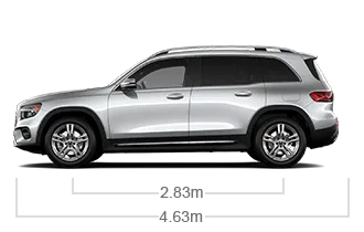 vehicle side view dimensions