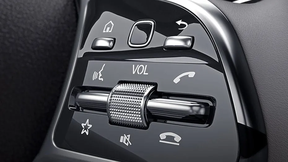 Steering wheel with Touch Control Buttons