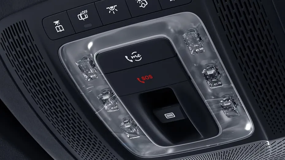 In-vehicle, one-touch calling features