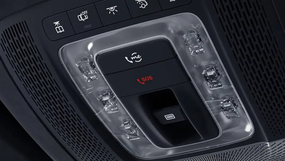 In-vehicle, one-touch calling features