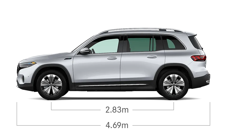 vehicle side view dimensions