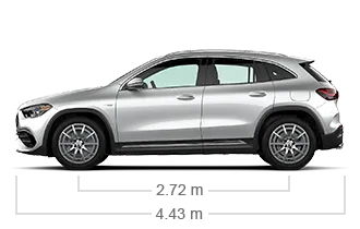 vehicle side view dimensions