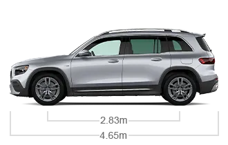 vehicle side view dimensions