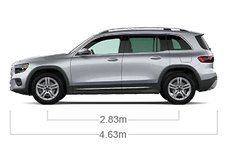 vehicle side view dimensions