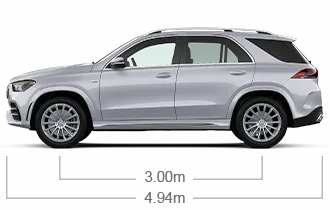 vehicle side view dimensions