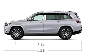 vehicle side view dimensions