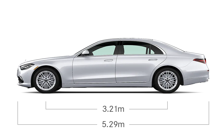 vehicle side view dimensions