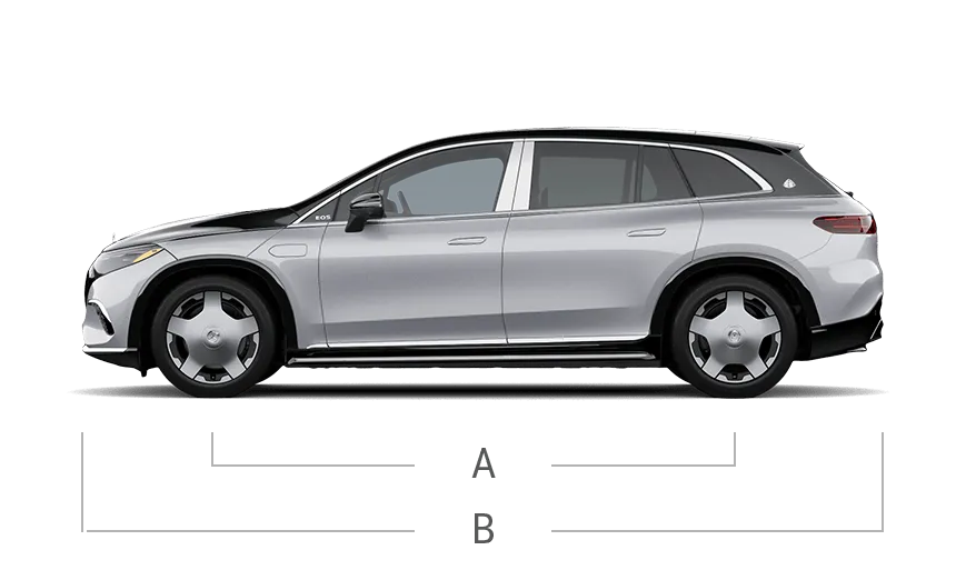 vehicle side view dimensions