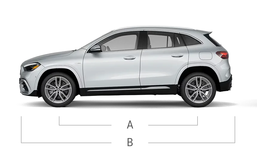 vehicle side view dimensions