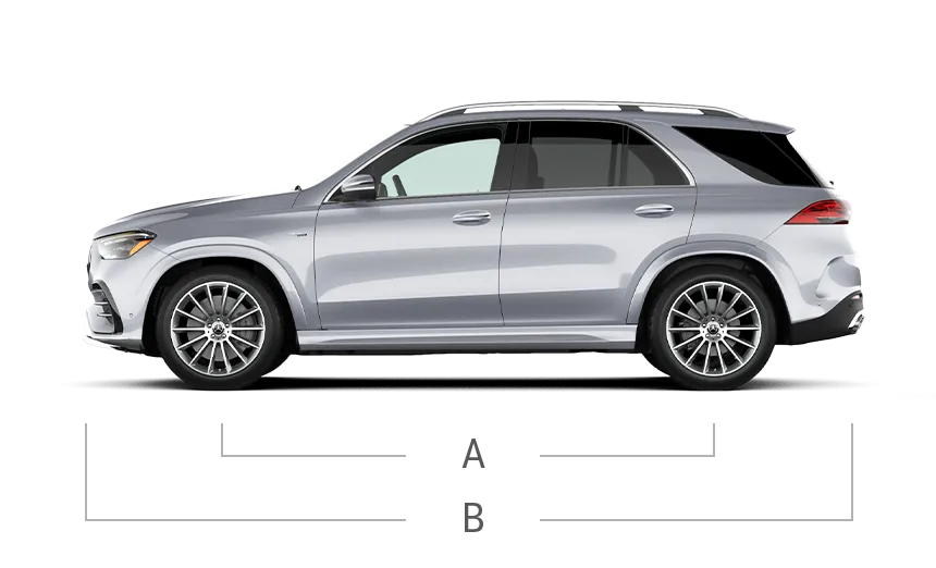 vehicle side view dimensions