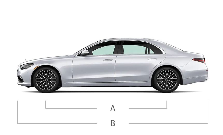 vehicle side view dimensions