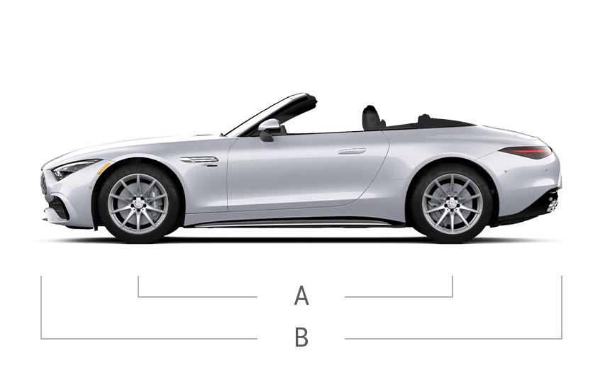 vehicle side view dimensions