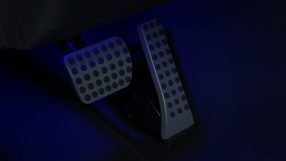 64-colour LED ambient lighting