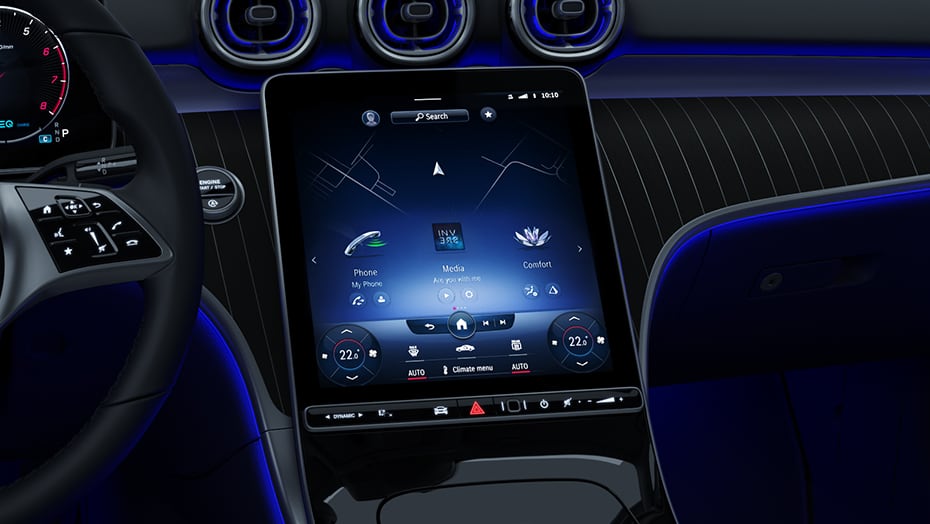 MBUX profiles, routines and templates