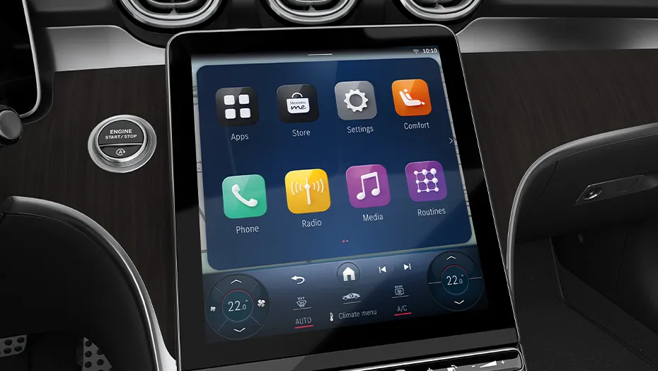 MBUX profiles, routines and templates