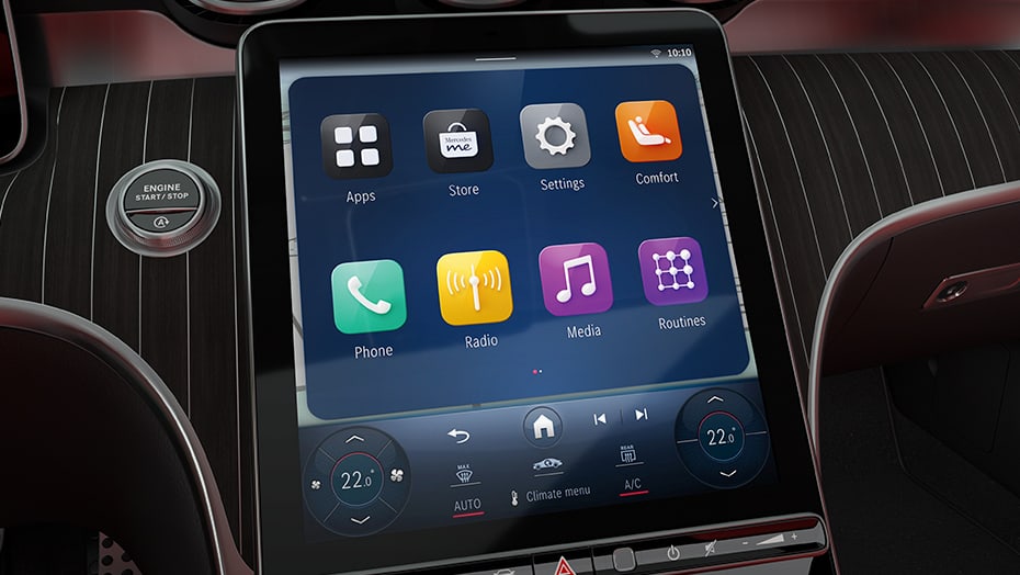 MBUX profiles, routines and templates