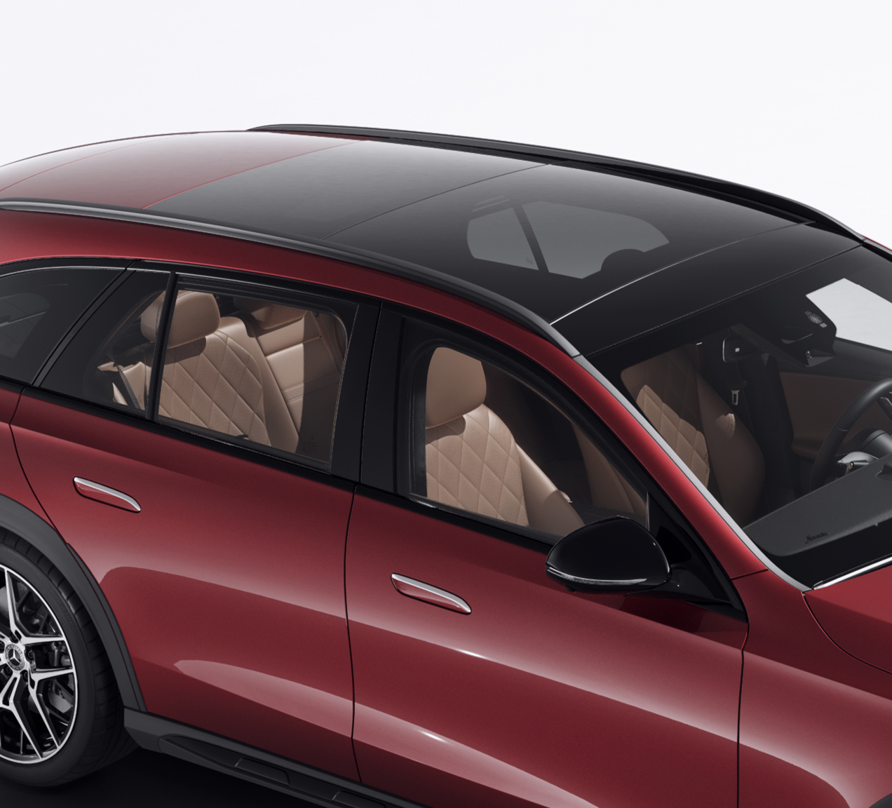 Standard panoramic sunroof
