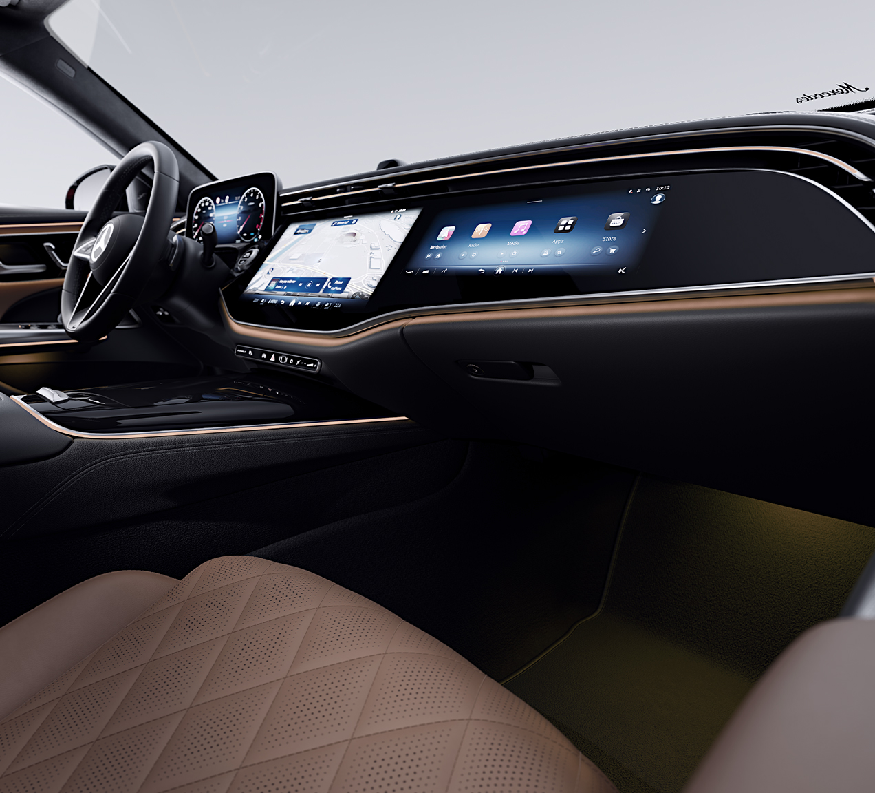 Wraparound cockpit