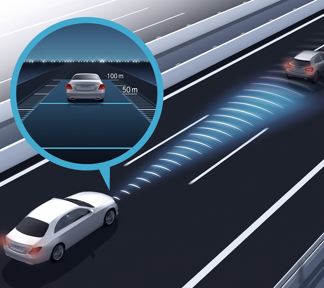 Available DISTRONIC can adapt your cruising speed to stop-and-go traffic, posted speed limits, even an upcoming turn in your navigation route. Automatic Lane Change can further ease your way.