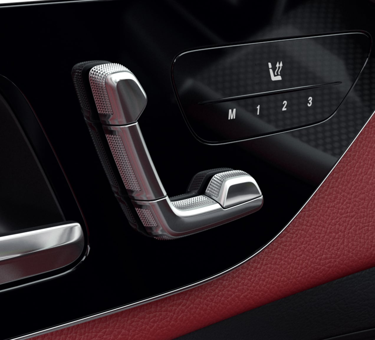 Heated power front seats