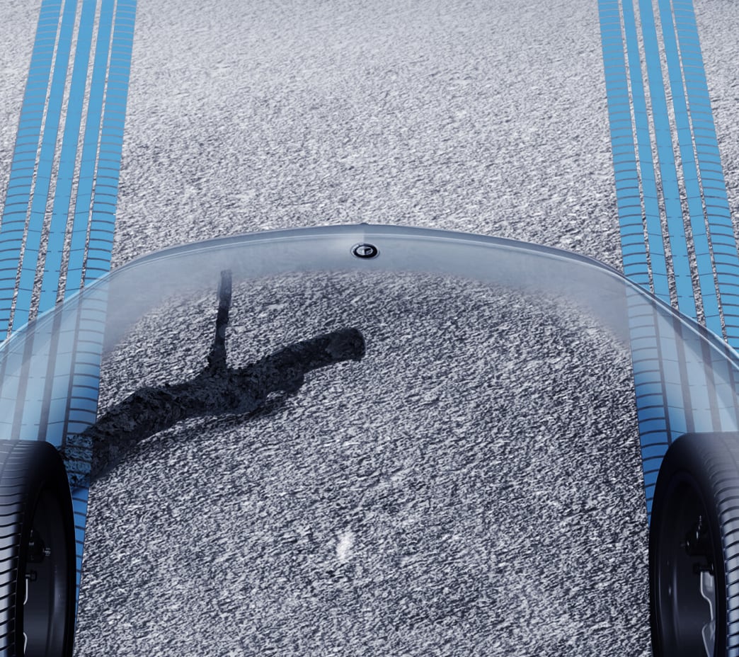 A GLC Coupe is engineered with true SUV capability. Its innovative "Transparent Hood" feature can help you see what's directly underfoot on the central display.