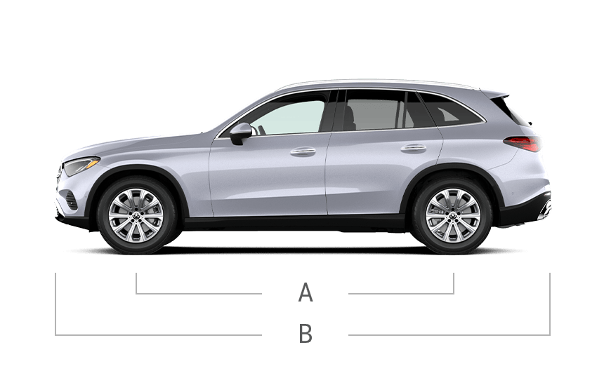 vehicle side view dimensions