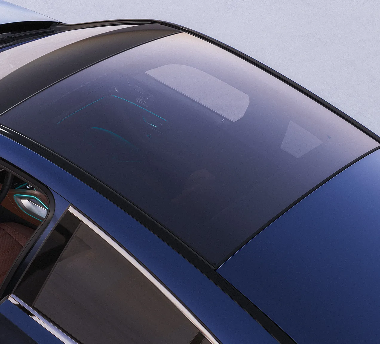 Toit ouvrant panoramique à commande électrique