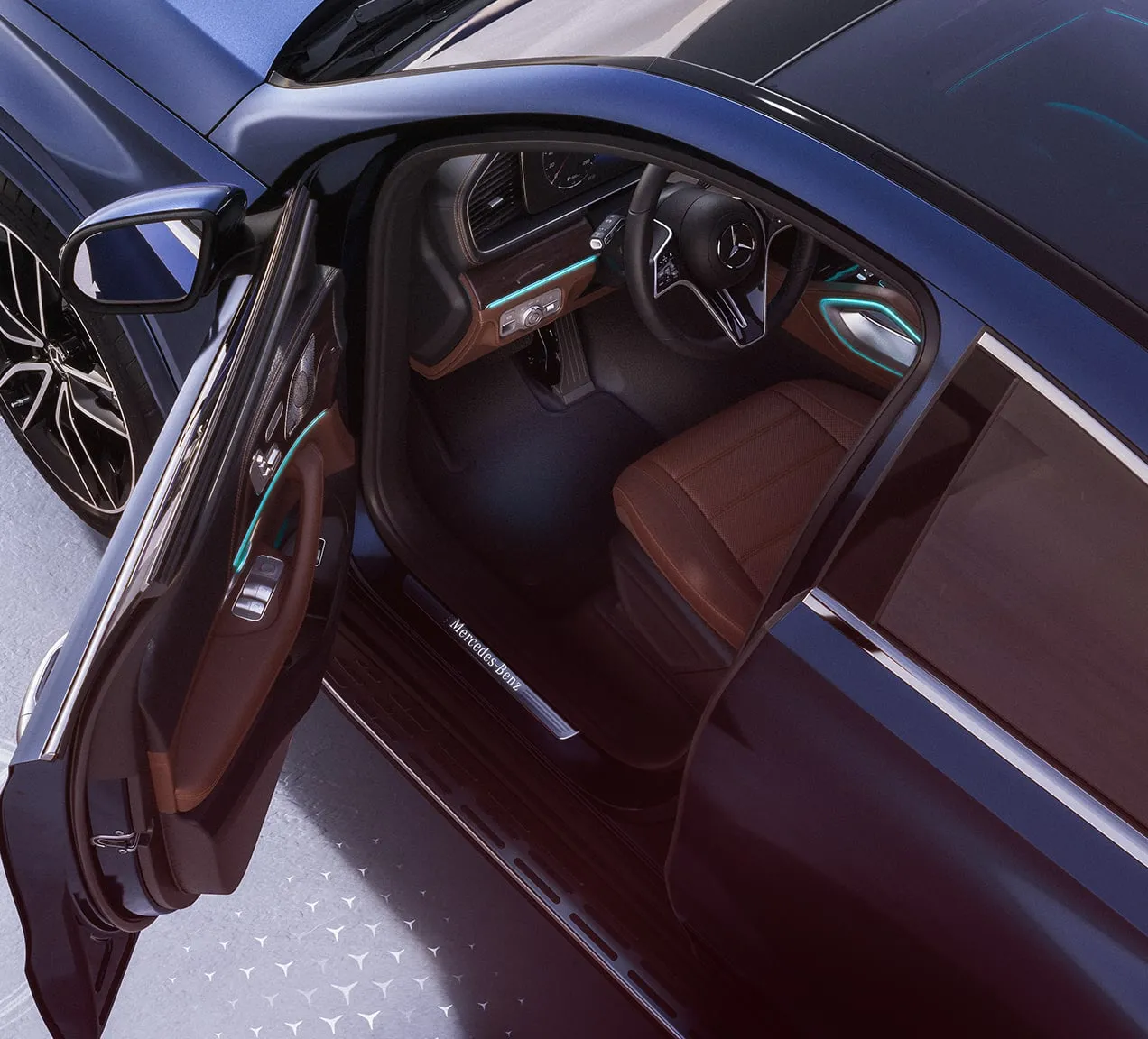 Éclairage d’ambiance de 64 couleurs