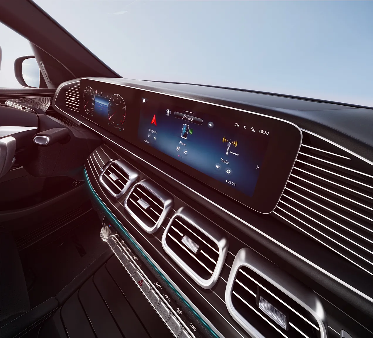 Deux écrans numériques