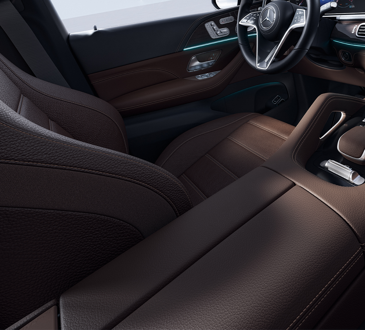 Heated power front seats