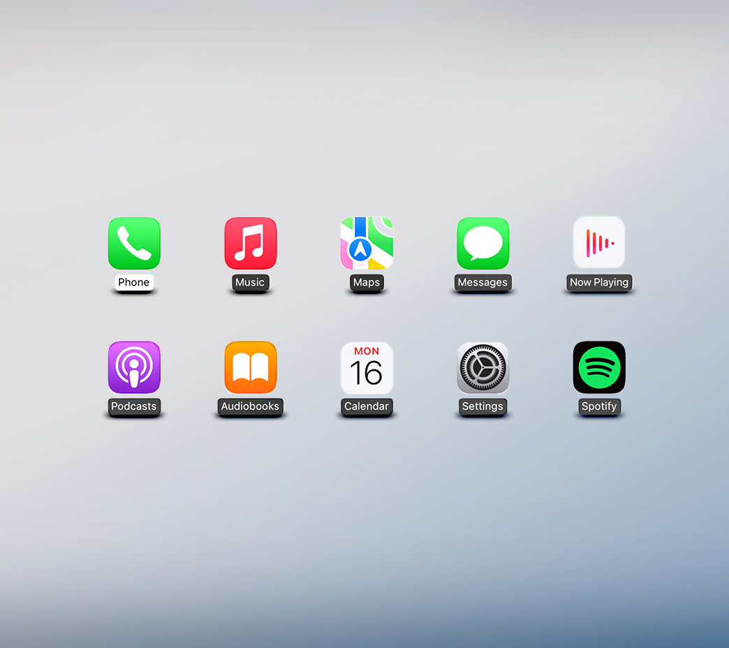 Standard Apple CarPlay® and Android Audio can connect with your phone wirelessly, to keep you in touch and on the go without needing to fumble with a cable.