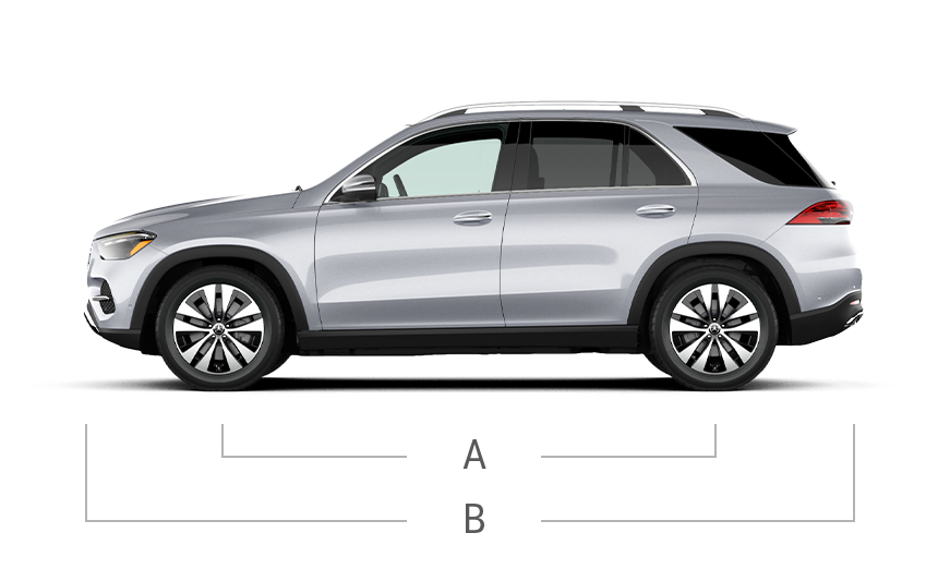 vehicle side view dimensions