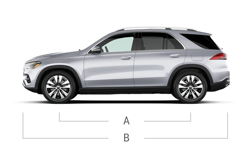 vehicle side view dimensions