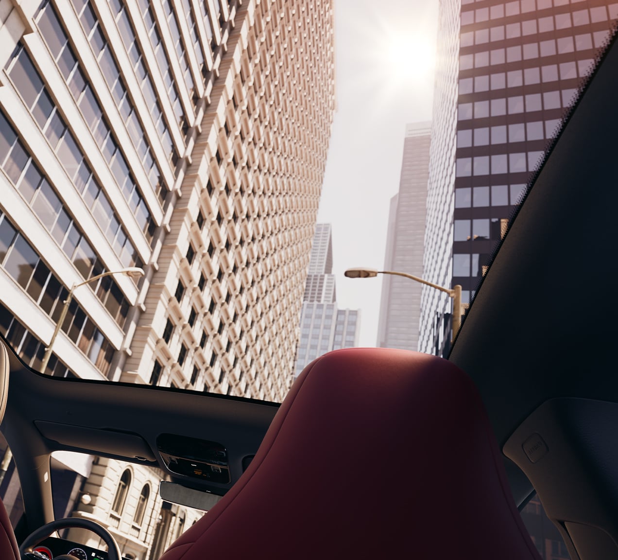 Standard fixed panoramic sunroof