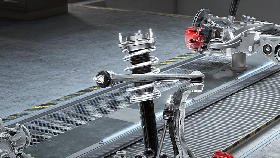 Suspension sport AMG avec RIDE CONTROL AMG