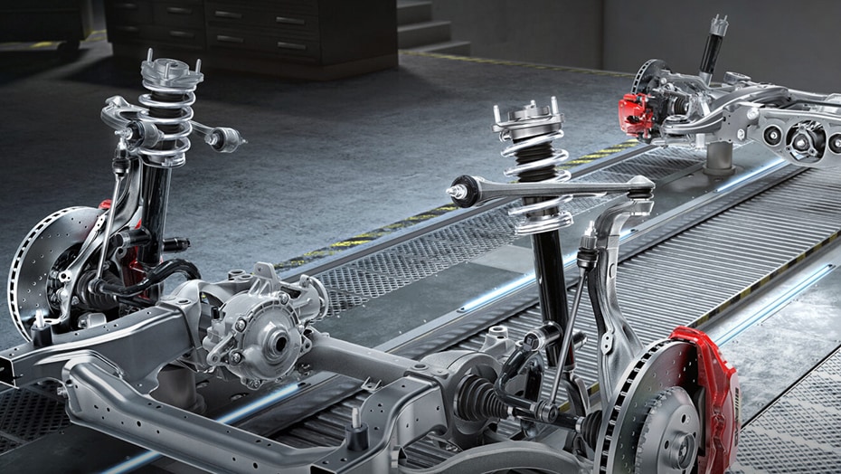 AMG Sport Suspension with AMG RIDE CONTROL