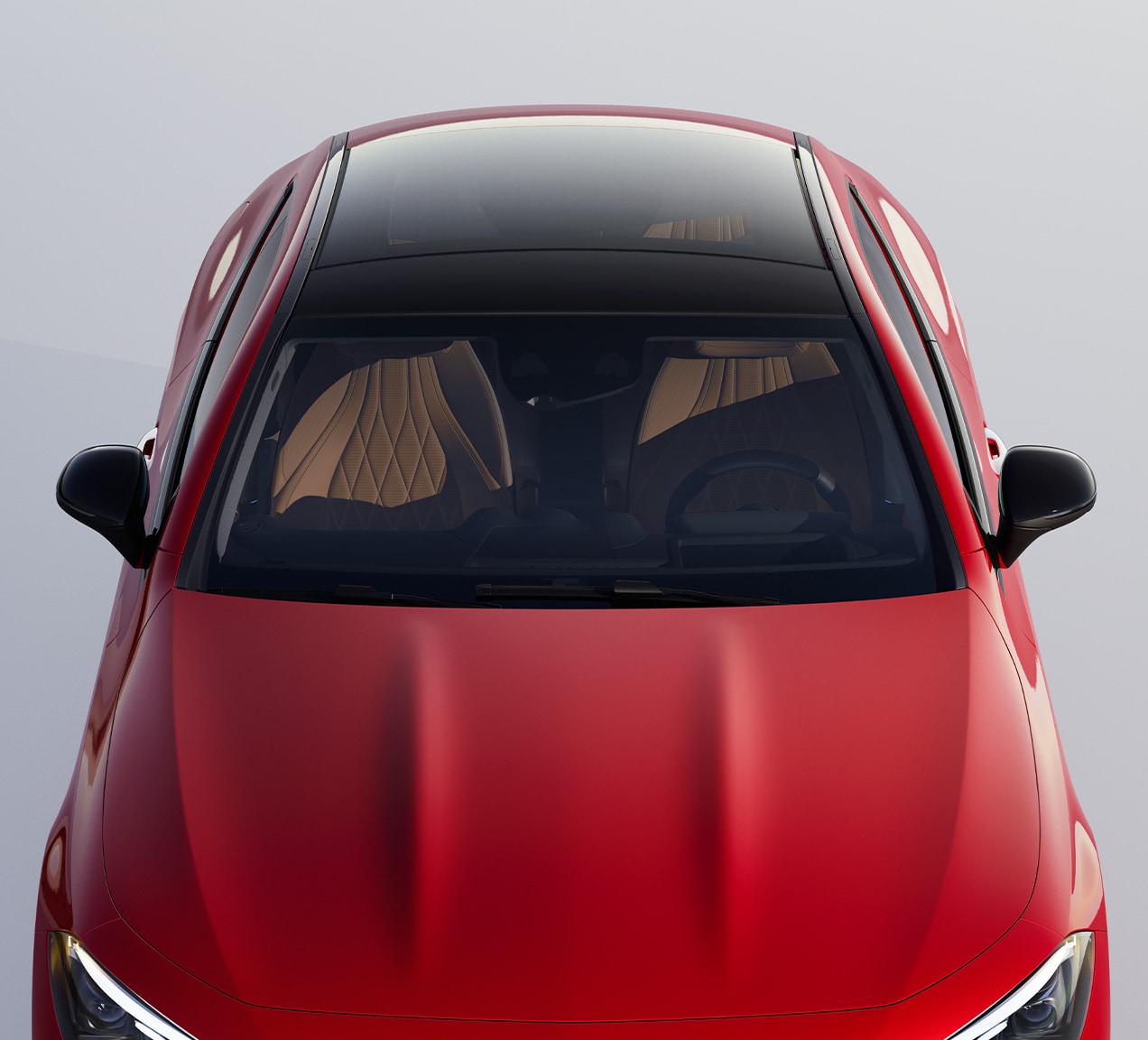 Standard panoramic sunroof