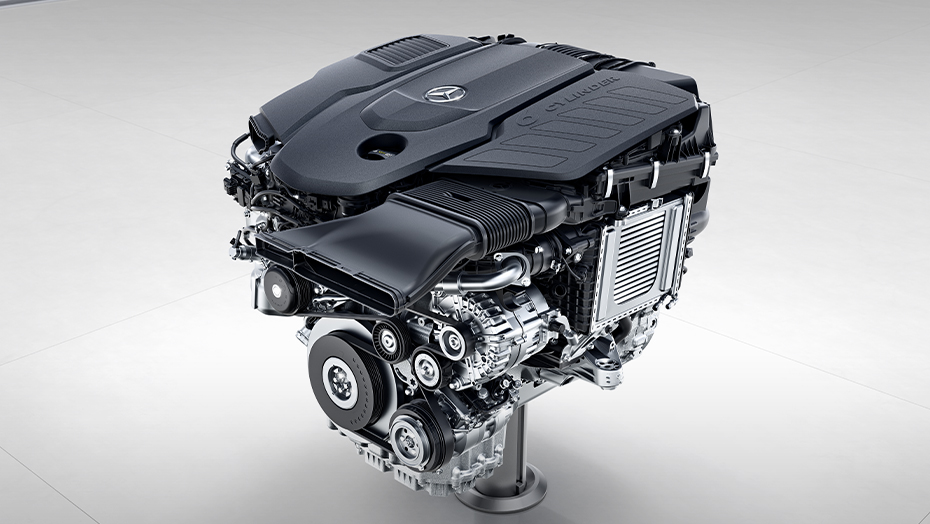 6 cylindres en ligne turbo de 3,0 L avec propulsion semi-hybride