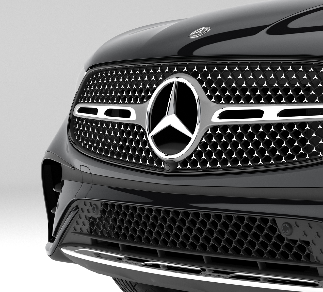 Star-pattern grille