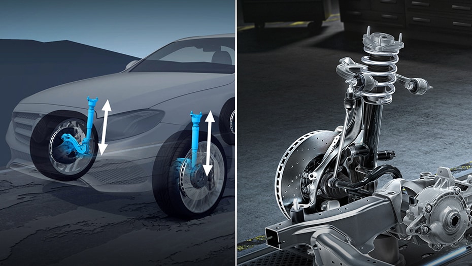 AMG Sport Suspension with AMG RIDE CONTROL