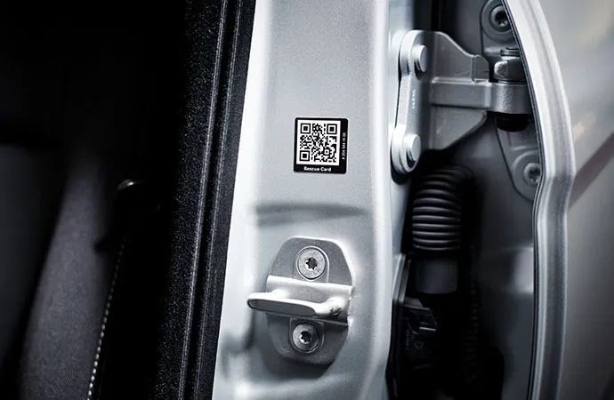 QR code to help passengers and first responders stay safe